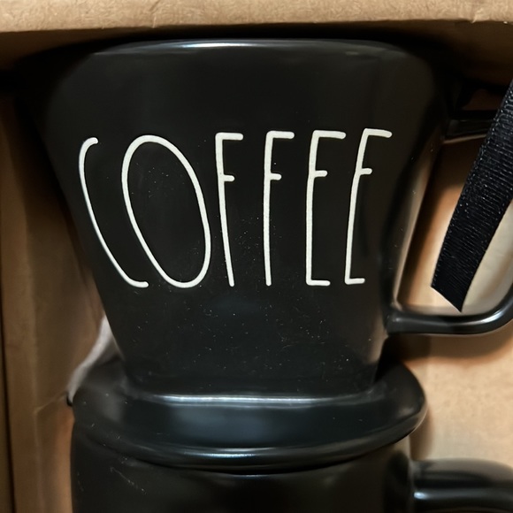 New In Box! Rae Dunn Dad Fuel Drip Coffee Set - Picture 5 of 6